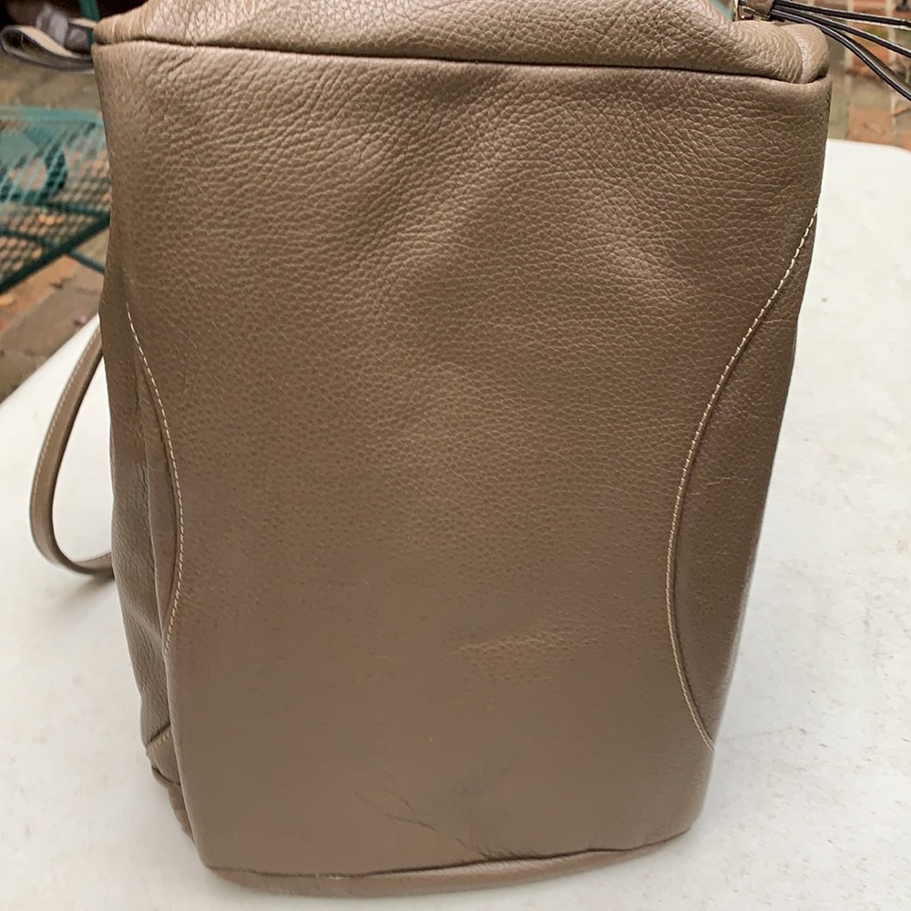 Cromia large coffee brown leather shoulder bag - NEW - Picture 12 of 12